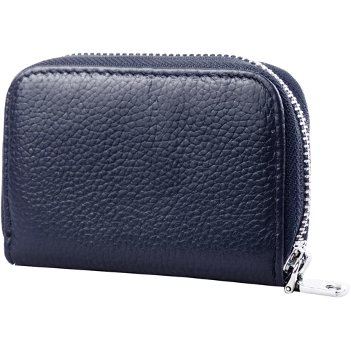 Жіночий гаманець для банківських карт Amelie Galanti синій (A961001-D.blue)