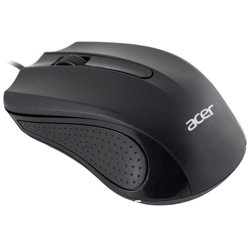 Мышь Acer OMW010 USB Black (ZL.MCEEE.001): Эргономика симметричная для левшей