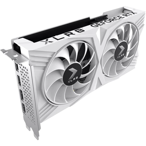 Видеокарта PNY GeForce RTX 4060 8GB OC XLR8 VERTO DF White Edition (VCG40608DFWXPB1-O): Объем памяти, Гб 8