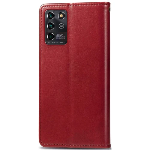Аксессуар для смартфона Mobile Case Getman Gallant Red for ZTE Blade V30 Vita: Материал Искусственная кожа, TPU