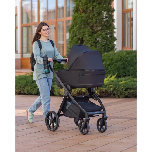 Универсальная коляска 2 в 1 Carrello Omega+ Cosmo Black (CRL-6540) фото 12