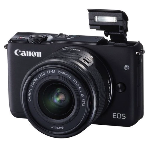 Canon EOS M10 kit (15-45mm) IS STM Black: Тип матрицы CMOS