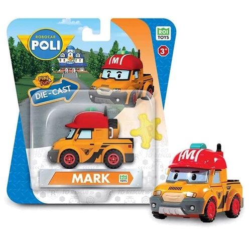 Металлическая коллекционная машинка Robocar Poli Робокар Марк DIE CAST (MRT-0604): Производитель Robocar Poli