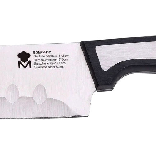 Ніж санток MasterPro Sharp BGMP-4112 17.5 см (00000025326): Довжина леза, см 17.5