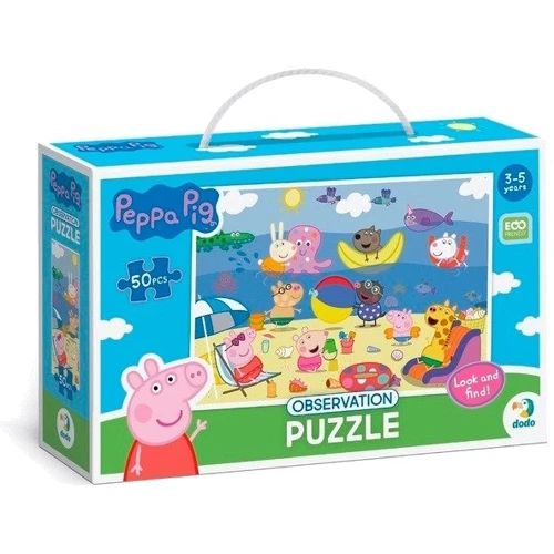 Пазл обсерваційний Dodo Peppa Pig Летние каникулы 50 элементов (200473)