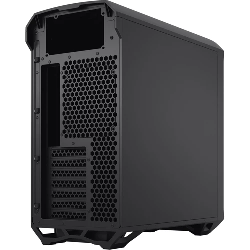 Корпус Fractal Design Torrent Compact Black Solid (FD-C-TOR1C-04): Материал передней панели сталь и пластик