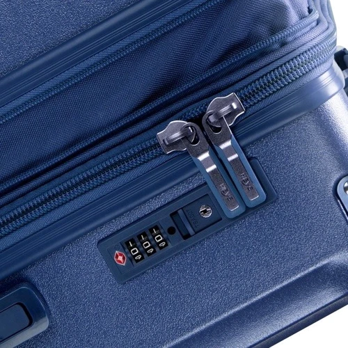 Чемодан Heys Luxe (S) Navy (10160-0028-21)/(10160-0028-S3): Материал Пластик