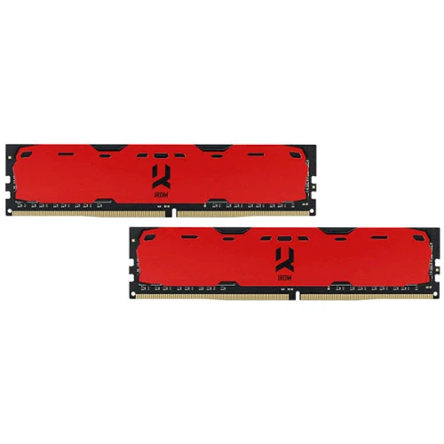 Модуль пам'яті DDR4 2x4GB / 2400 GOODRAM Iridium Red (IR-R2400D464L15S / 8GDC) GOODRAM 8 GB (2x4GB) DDR4 2400 MHz Iridium Red (IR-R2400D464L15S / 8GDC)