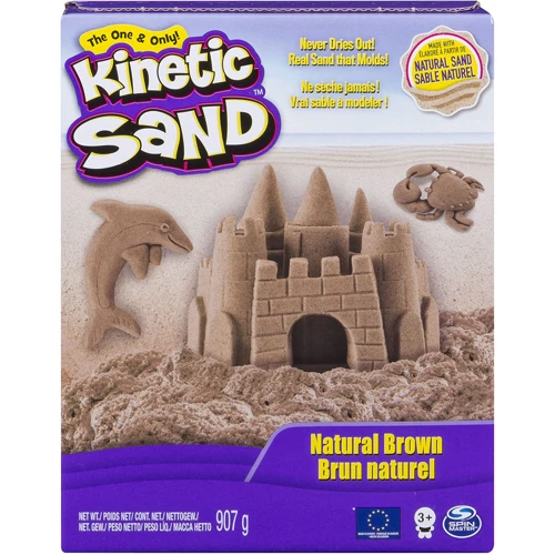 Набор для творчества Kinetic Sand Original (натуральный цвет, 907 г) (71400): Производитель Kinetic Sand