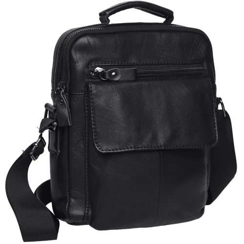 Чоловіча сумка планшет Keizer чорна (K18851-black): Стиль Повсякденний (Casual)