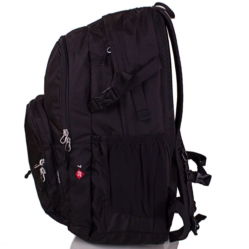 Мужской рюкзак Onepolar черный (W1988-black): Тип ручки Плечевой ремень, Короткая ручка