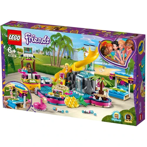 Конструктор LEGO Friends Андреа у бассейна (41374)