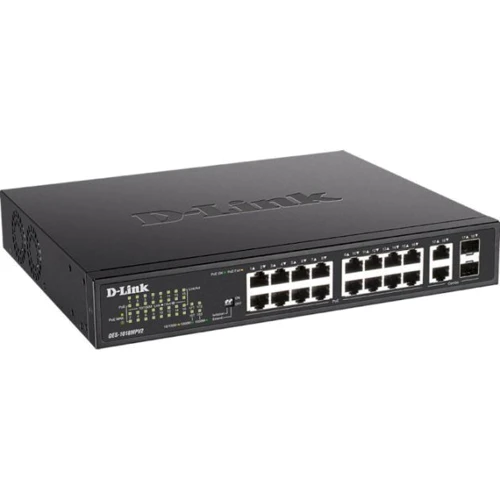 Мережевий комутатор D-Link DES-1018MPV2