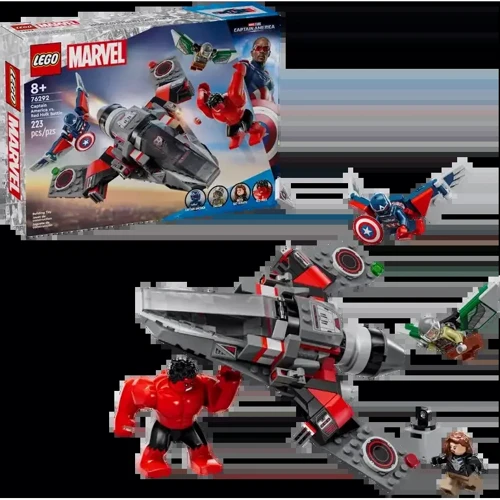Констуктор LEGO Marvel Фигурка Капитан Америка (76292): Серия Marvel