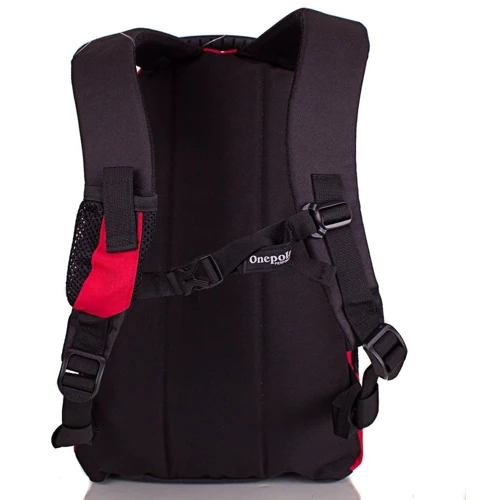 Рюкзак Onepolar красный (W1017-red): Тип ручки Плечевой ремень, Короткая ручка