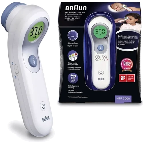 Термометр Инфракрасный термометр Braun NTF3000 фото 4