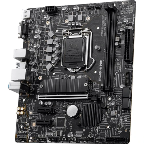 MSI B560M-A PRO: Оперативная память 2xDDR4 5200 МГц, до 64 ГБ