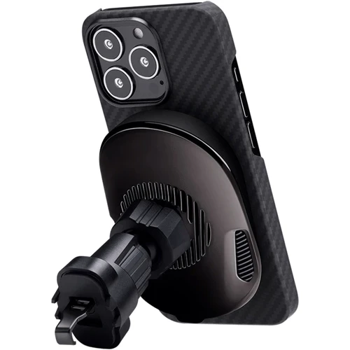 Держатель Pitaka Car Holder Air Vent Pro MagEZ 15W Black (CM4001Q) for iPhone 13/14 series: Производитель Pitaka