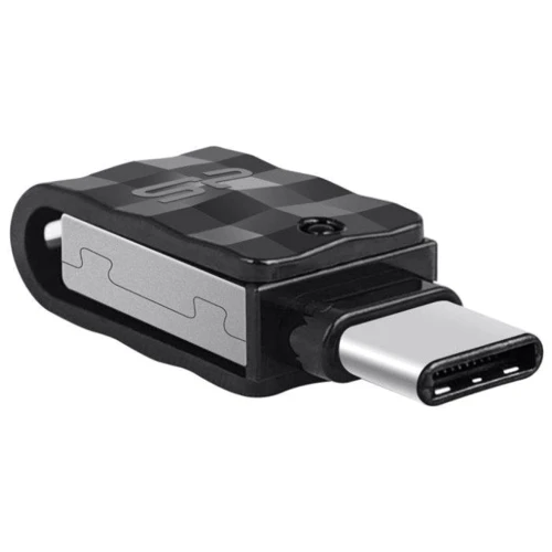USB-флешка Silicon Power 128GB Mobile C31 USB 3.1/Type-C Black (SP128GBUC3C31V1K): Объем памяти 128 GB