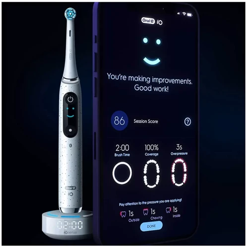 Зубна щітка Oral-B iO Series 10 Stardust White фото 4
