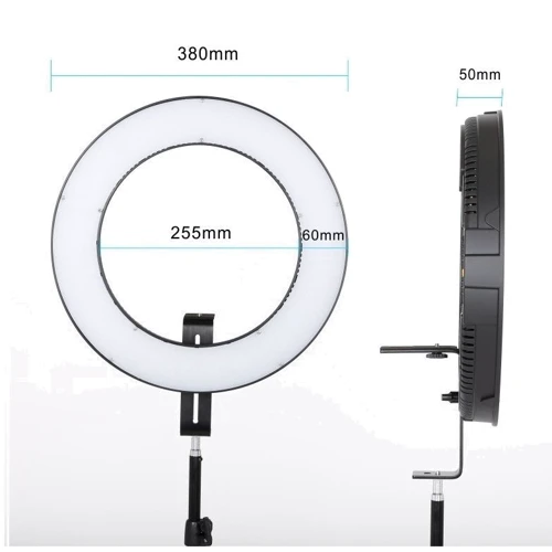 Кільцеве світло Falcon DVR-384DVC LED Ring (23W) фото 10