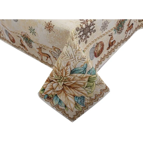Скатертина Lefard Tinsel Lurex гобелен 140х240 см (715-388): Форма Прямоугольная