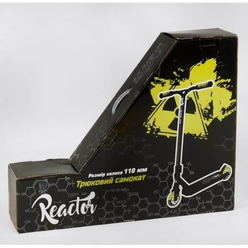 Самокат трюковый Best Scooter Reactor желтый (RC-22211) фото 7