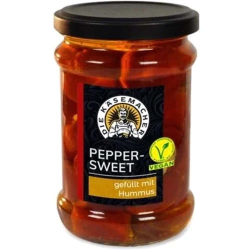 Перець Kasemacher фарширований з хумусом 250 г (9003454144406)