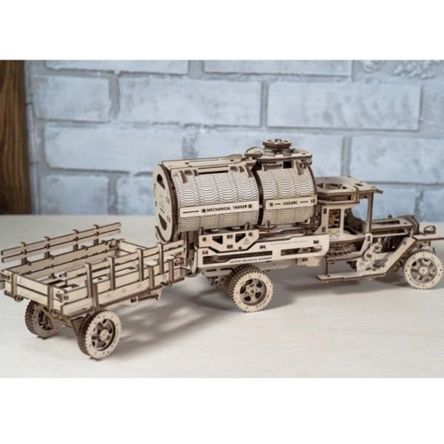 Механічний 3D пазл UGEARS "Додатки для вантажівки UGM-11" (70018) фото 3