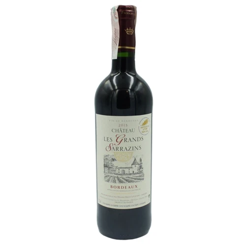Вино Maison Bouey Chateau Les Grands Sarrazins Bordeaux, 2015 (0,75 л) (AS118039)
