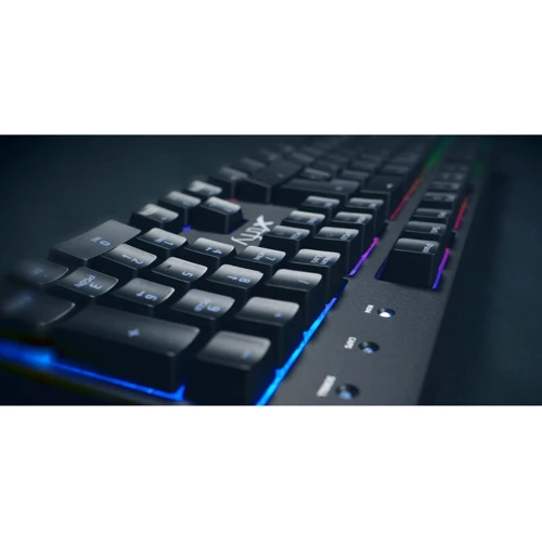Клавиатура Xtrfy K3 Semi Mech RGB UA Black (XG-K3-RGB-UKR): Количество дополнительных клавиш 2