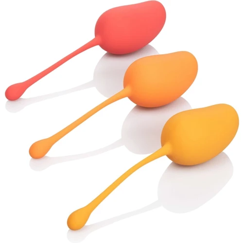 Набор вагинальных шариков California Exotic Novelties Kegel Training Set Mango