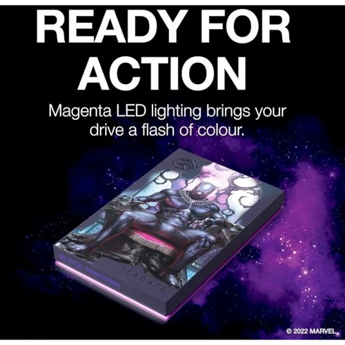 Внешний жесткий диск Seagate King of Wakanda FireCuda Gaming Drive 2 TB (STLX2000400) UA фото 12