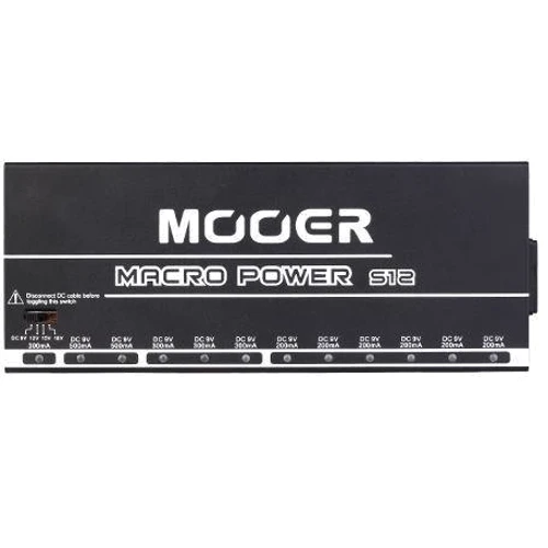 Блок питания для гитарных педалей Блок питания MOOER Macro Power S12: Производитель MOOER