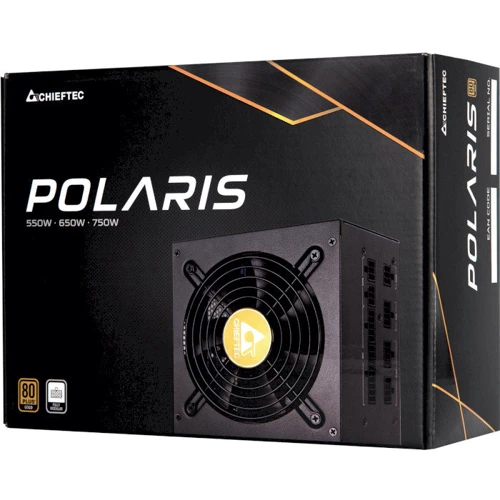 Блок питания CHIEFTEC 650W Polaris (PPS-650FC): Модульные (съемные) кабеля есть