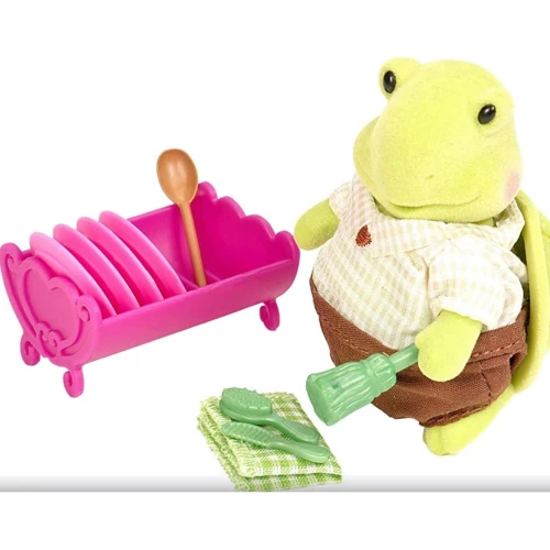 Игровой набор Li'l Woodzeez Черепаха-хозяйка (6143M): Тип Набор игровых фигурок