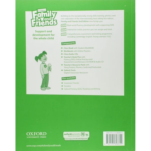 Family and Friends 2nd Edition 3: Workbook with Online Practice: Виробник Oxford University Press (OUP)