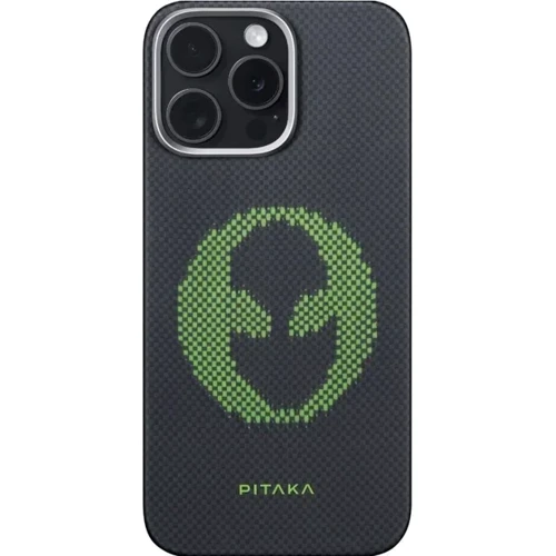 Чехол для iPhone Pitaka Aries Tactile Woven Case Alien (KI1601ALP) for iPhone 16 Pro Max: Тип чехла накладка на заднюю часть