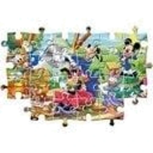Пазл 2 в 1 Clementoni Mickey and Friends 2 по 60 элементов (8005125216208): Вид мультфильмы