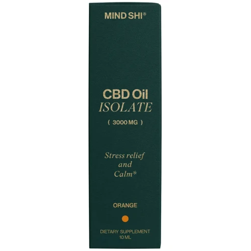 Масло Mind Shi CBD Oil Isolate 3000 mg Orange - 10 ml