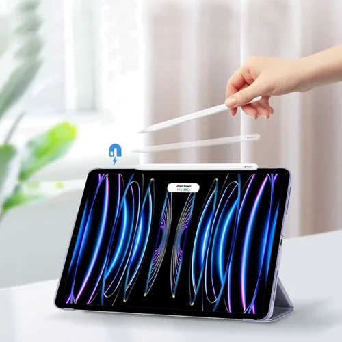 Аксессуар для iPad BeCover Case Book Tri Fold Hard Purple for iPad Air 13 (2024 / 2025) (711725): Тип аксессуара чехол