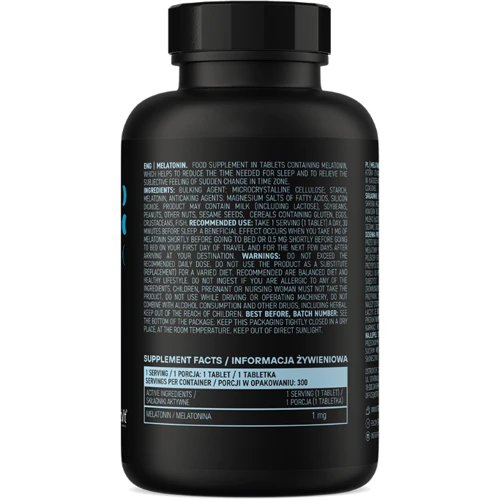 OstroVit Melatonin Мелатонін 300 таблеток: Стать Унисекс