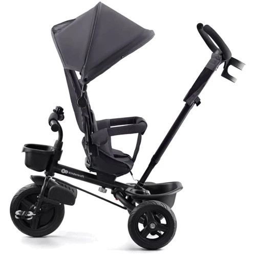 Триколісний велосипед Kinderkraft Aveo Malachite Gray (00-00305169): Тип Велосипед-коляска