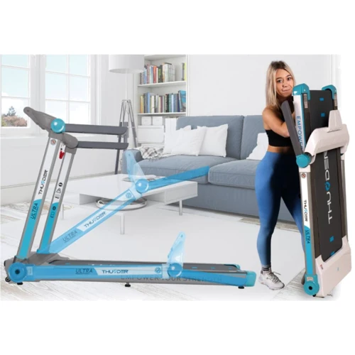 Бігова доріжка THUNDER Ultra Silver (ULTRA-SILVER): Максимальна вага користувача, кг 160