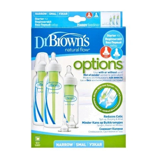 Стартовый комплект для новорожденного Dr.Brown's (SB03005-P3): Материал полипропилен