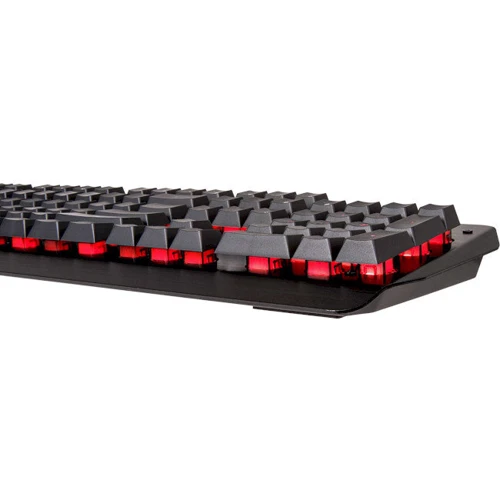 Клавиатура Thermaltake Challenger EDGE Membrane Black (KB-CHE-MBBLRU-01): Подключение проводное