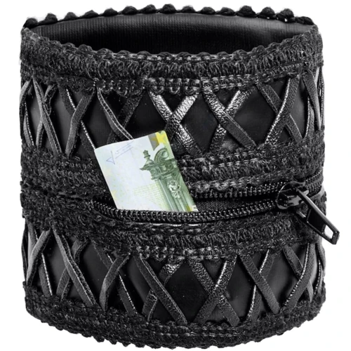 Женский наручный кошелек Noir Handmade F326 Wrist wallet with hidden zipper