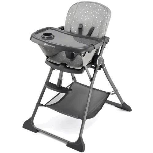 Стульчик для кормления Kinderkraft Foldee Grey (KHFOLD00GRY0000) (00-00305201): Наклон спинки 3 положения