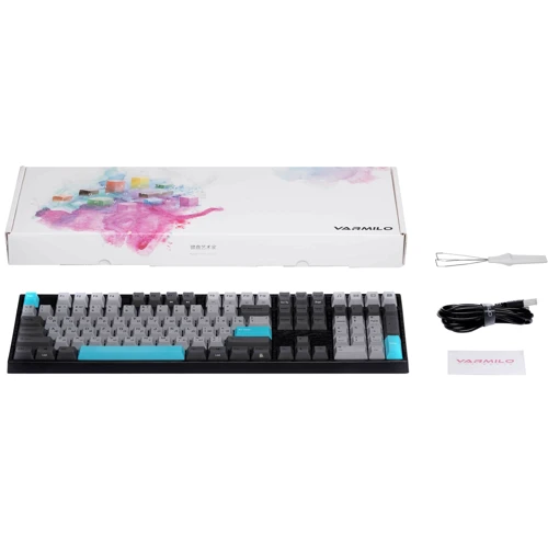 Клавиатура Varmilo VEA108 Moonlight Cherry Mx Red Multicolor (A26A023A3A1A06A007): Подключение проводное