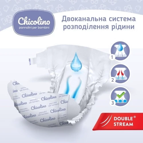 Chicolino підгузники дитячі 6 (16+ кг) 28шт MEDIUM фото 6